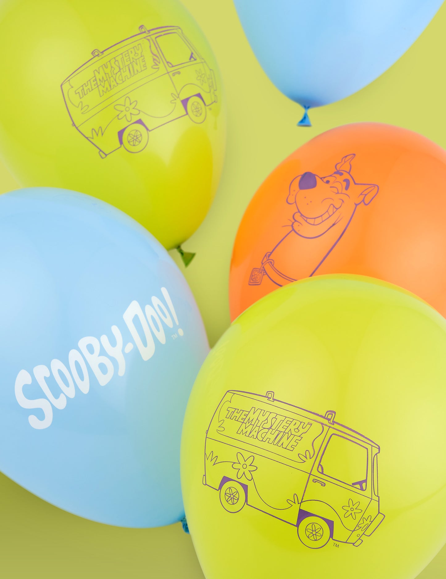 10 Scooby-Doo Latex Balloons 25 x 32 cm