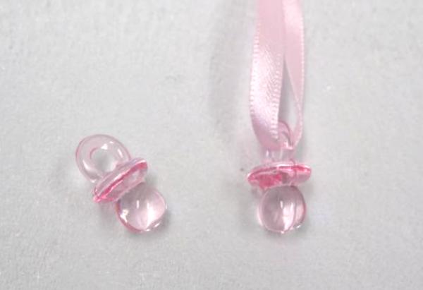 10 Pink Plexisklass cumlík 2,5 cm