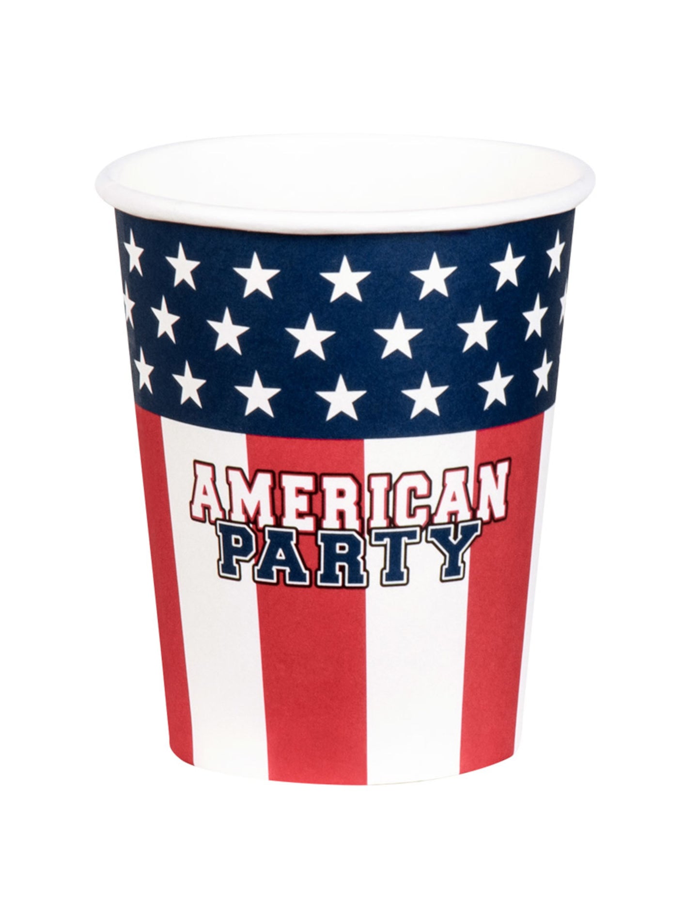 10 kartónových pohárov American Party 21 CL