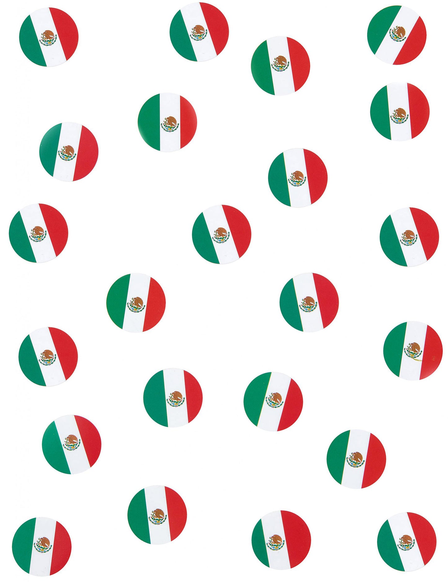 150 Mexico Flag Table Confetti