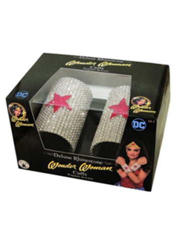 2 Deluxe Strass Wonder Woman náramky