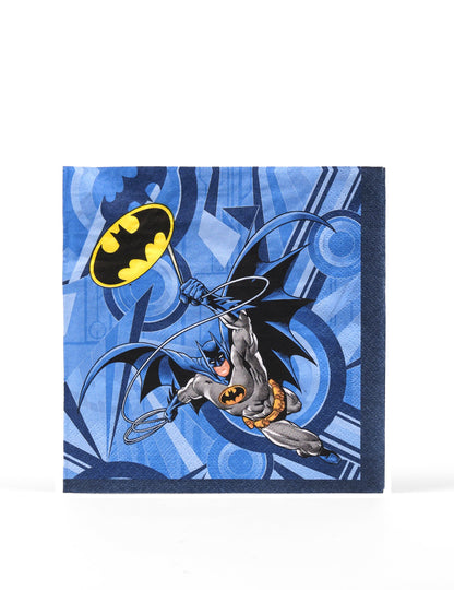 20 papierových utier Batman 33 x 33 cm