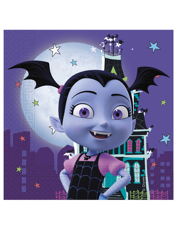 20 papierových utier Vampirina 33 x 33 cm