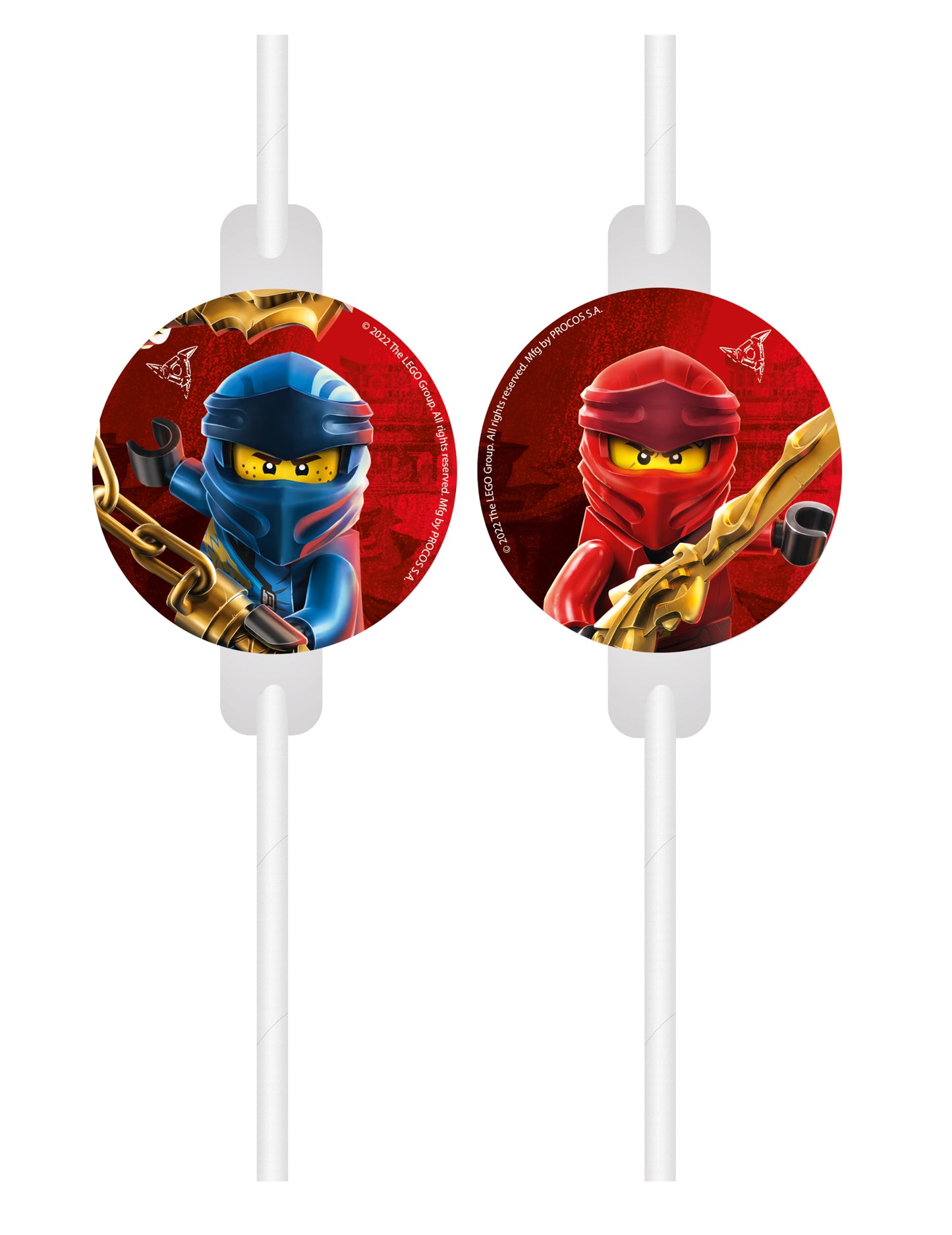 4 LEGO NINJAGO MEDALLION Slamky