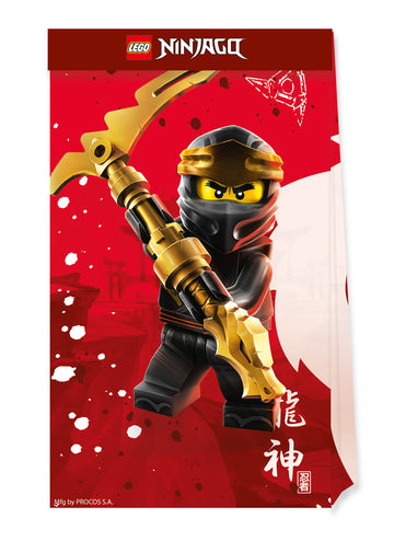 4 malé sviatky v papieri FSC LEGO Ninjago