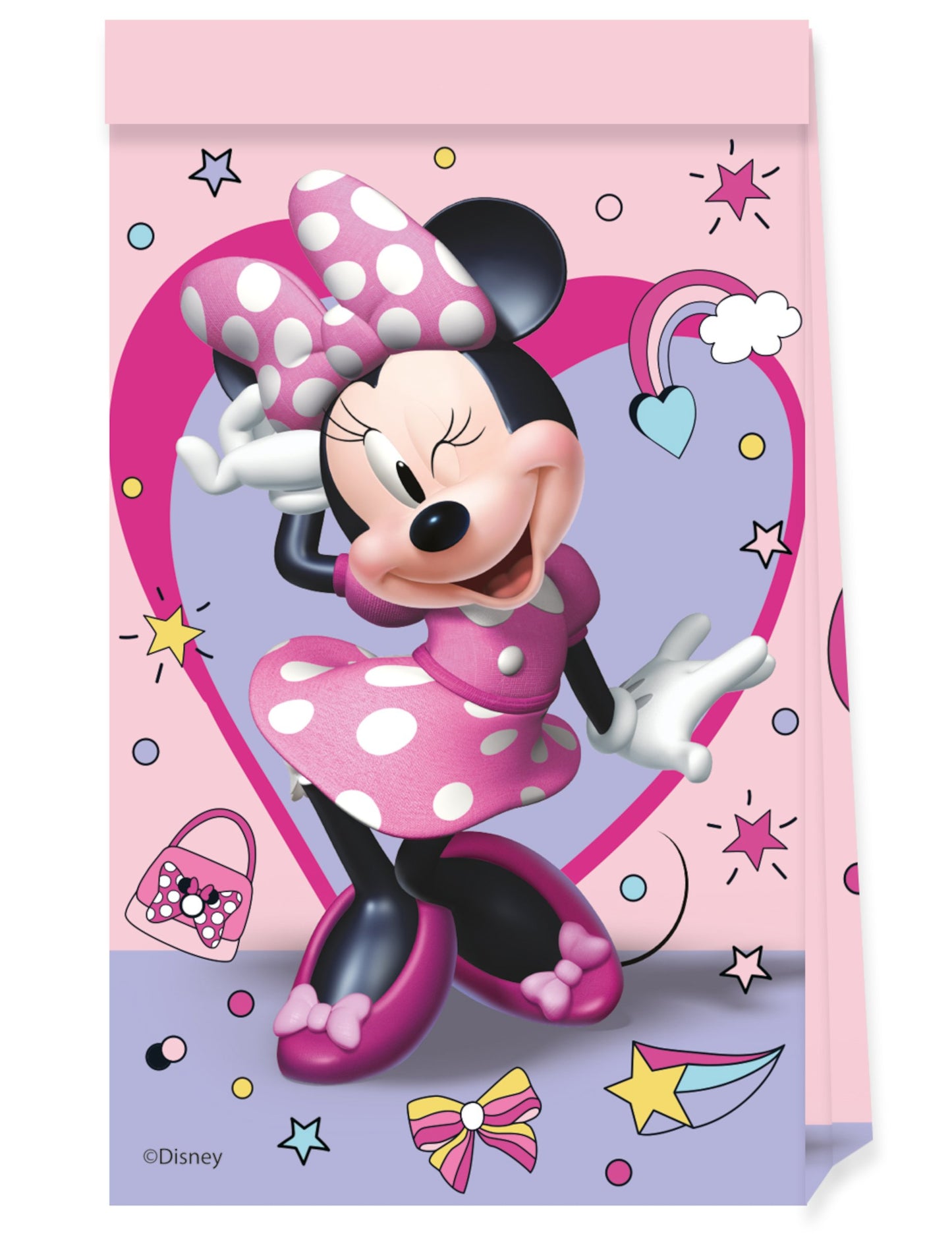 4 papierové tašky Minnie Junior 22 x 13 cm