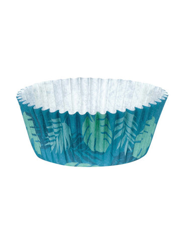 50 cupcakes Flamant Tropic Cupcakes 6,5 cm