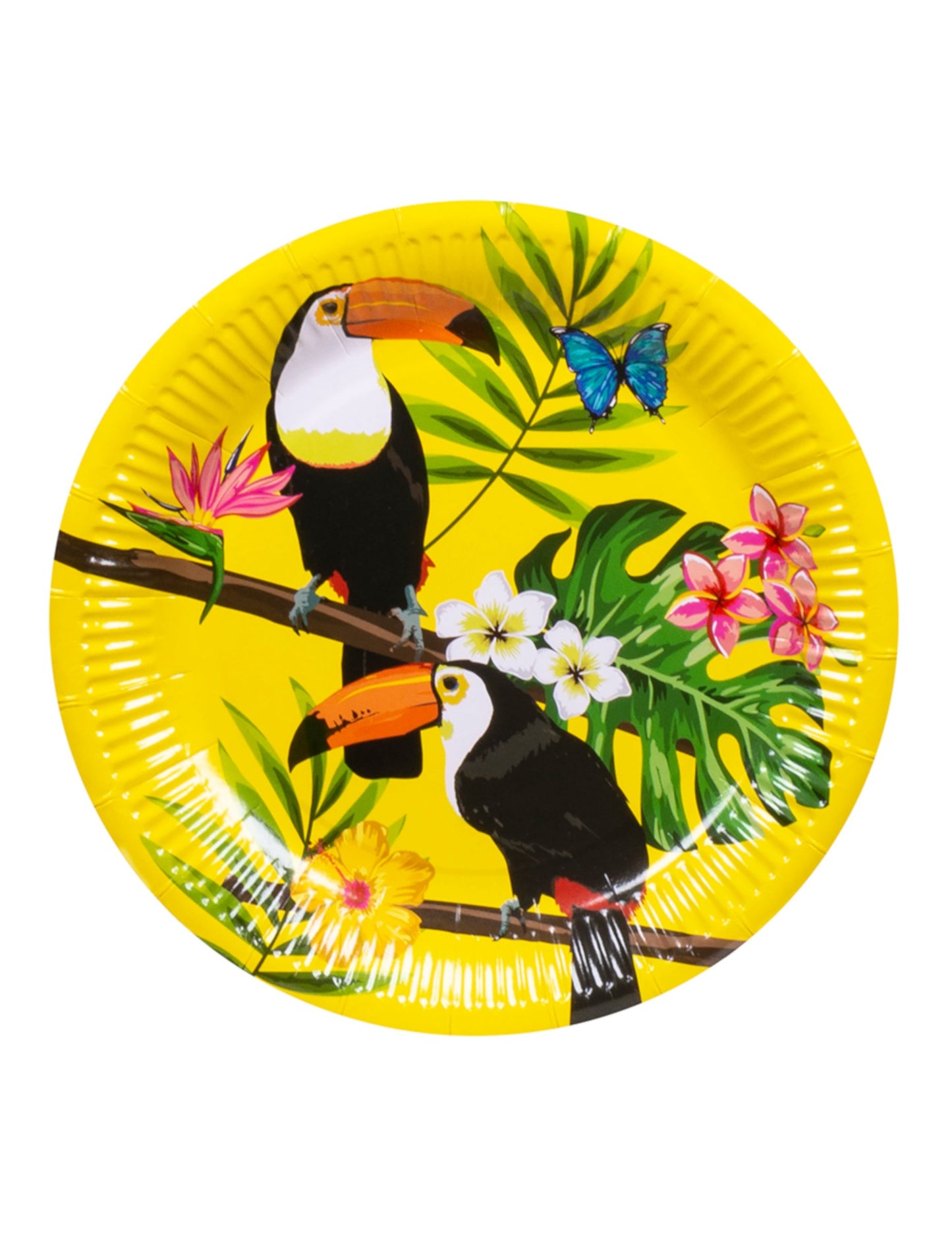 10 žltých kartónových dosiek Toucan 23 cm