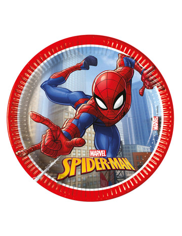 8 Spiderman Fighter Cardboard Call 20 cm