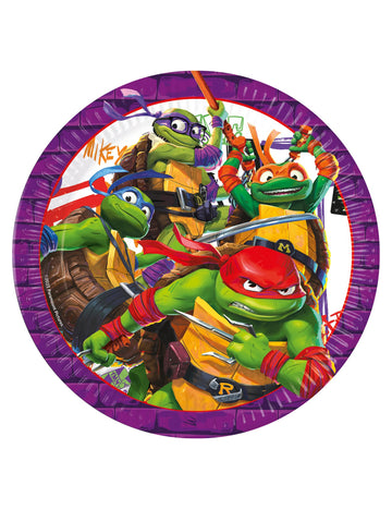 8 Ninja Nová generácia 23 cm Ninja Turtle Plates