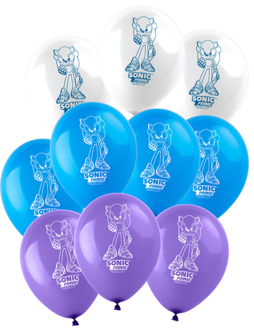 10 latex Sonic Balloons Prime 30 cm