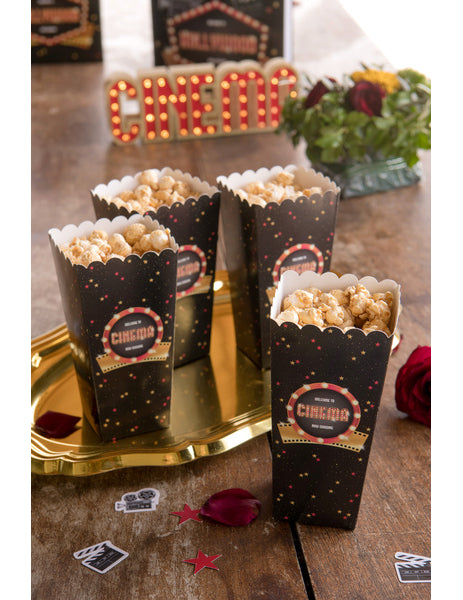 8 rohov v Popcorn Hollywood Carton 6 x 17 cm