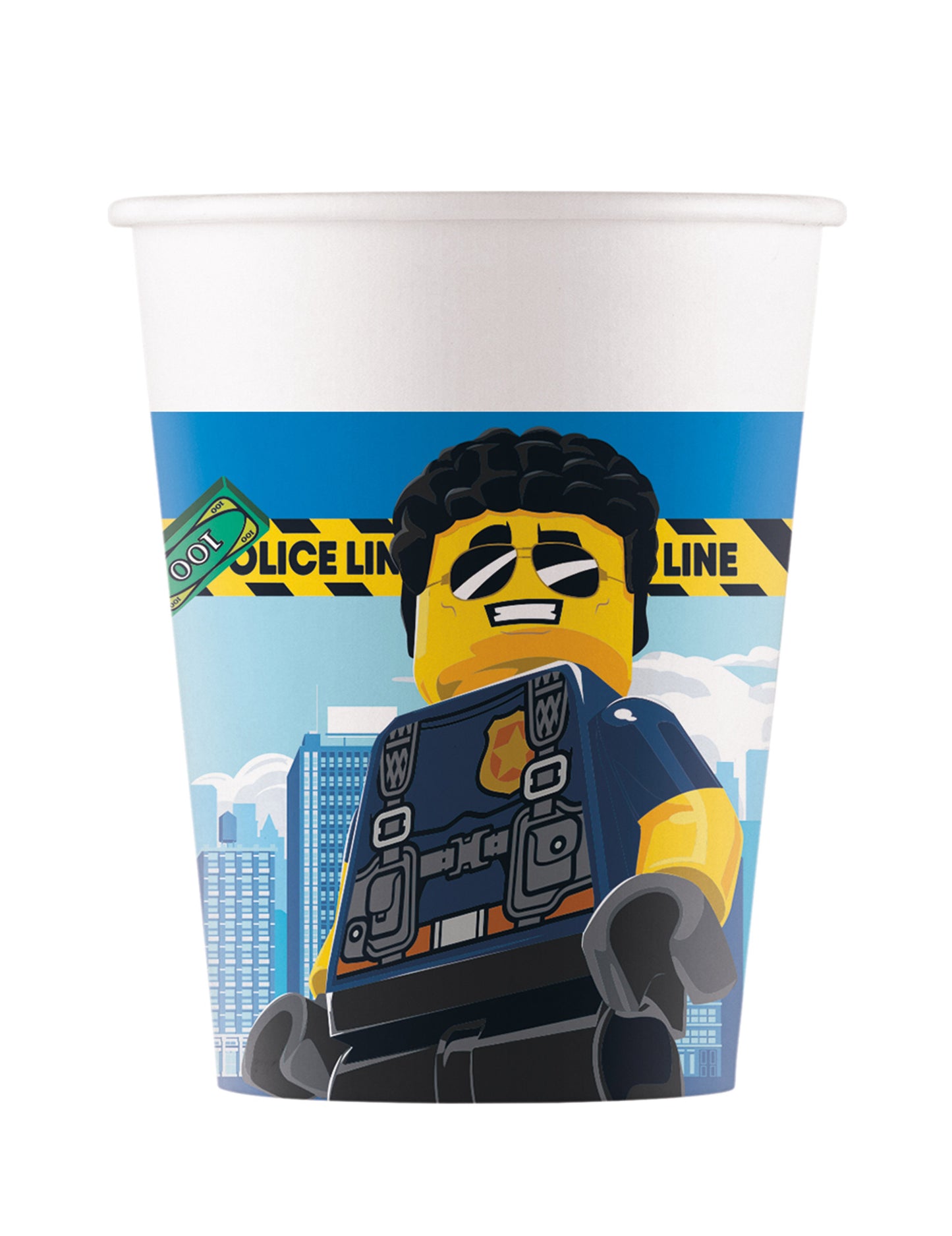 8 FSC LEGO City 200 ml kartónové poháre