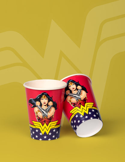 8 FSC Wonder Woman 210 ml kartónové poháre