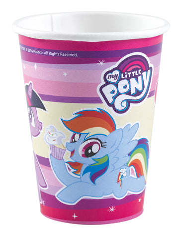 8 šálky kartónu My Little Pony 250 ml