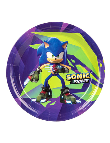 8 veľkých dosiek Sonic Prime 23 cm