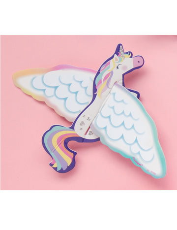 8 Unicorns Flying Paper