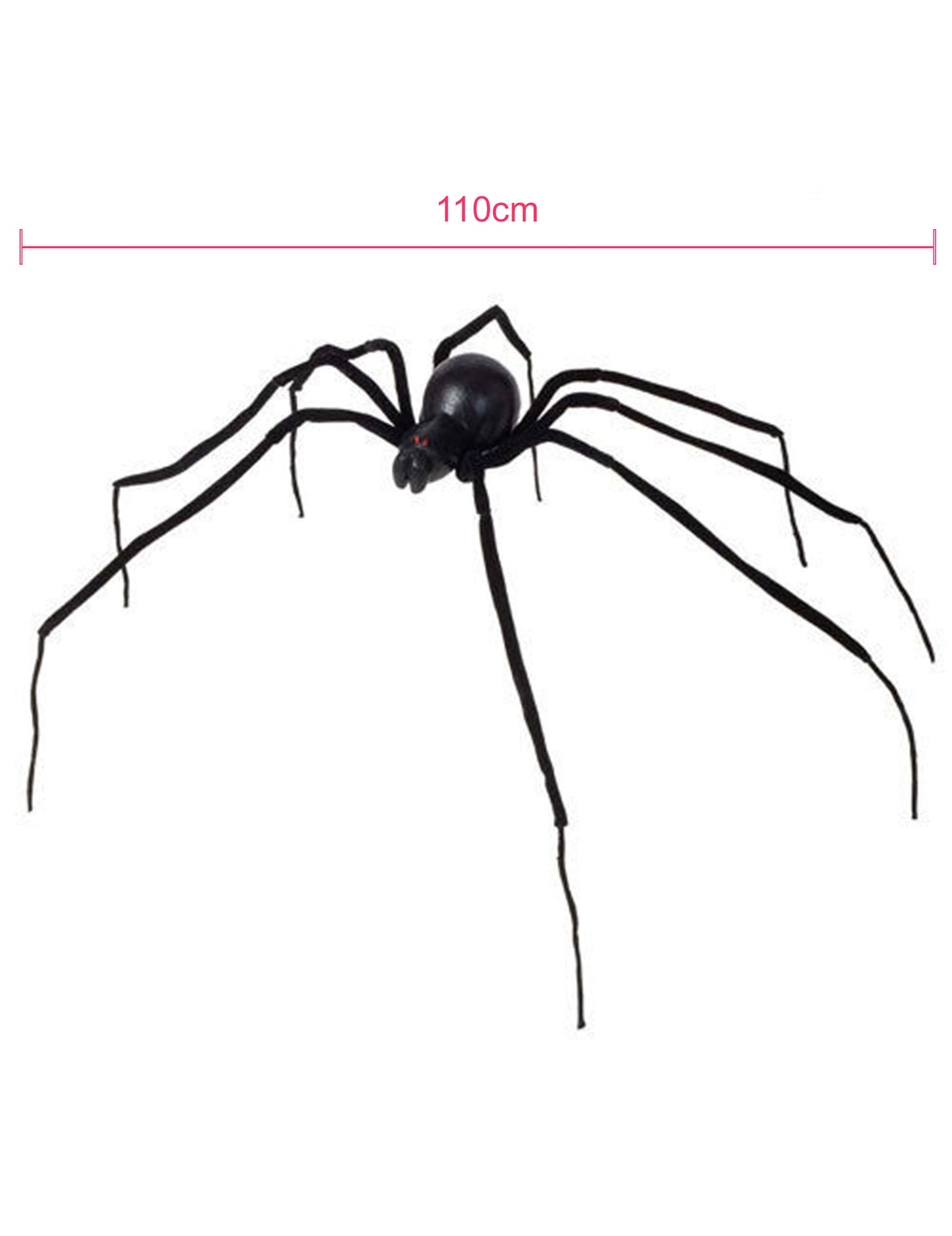 Black Spider 110 cm Halloween