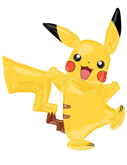 Hliníkový balón Pikachu Pokémon 132 x 144 cm