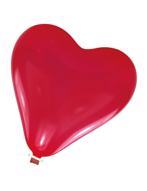 Giant Red Latex Heart Ball 61 cm