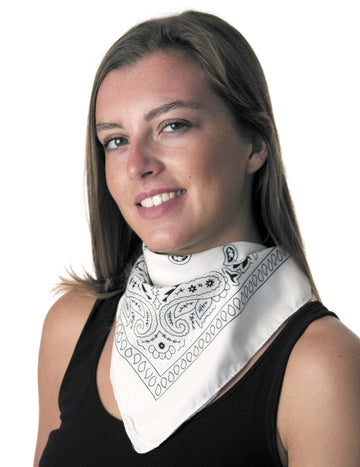 Dospelá biela bandana