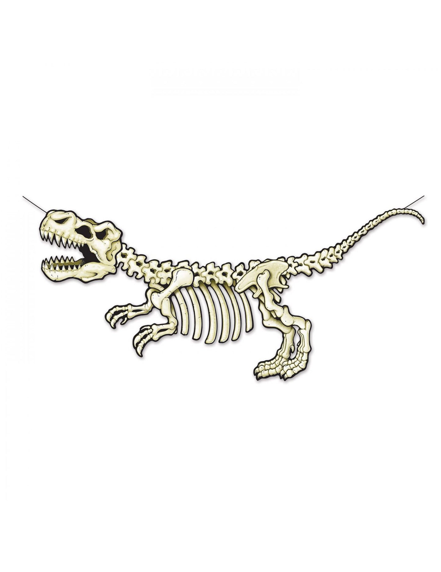 Dinosaur Skeleton Banner 71 x 152 cm