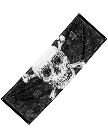 Pirate Banner Jolly Roger 74 x 220 cm