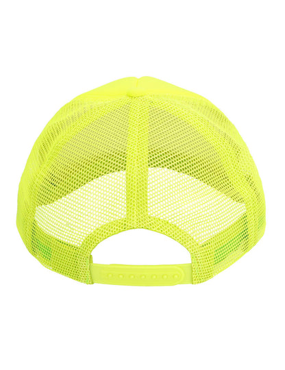 Casquette jaune fluo adulte