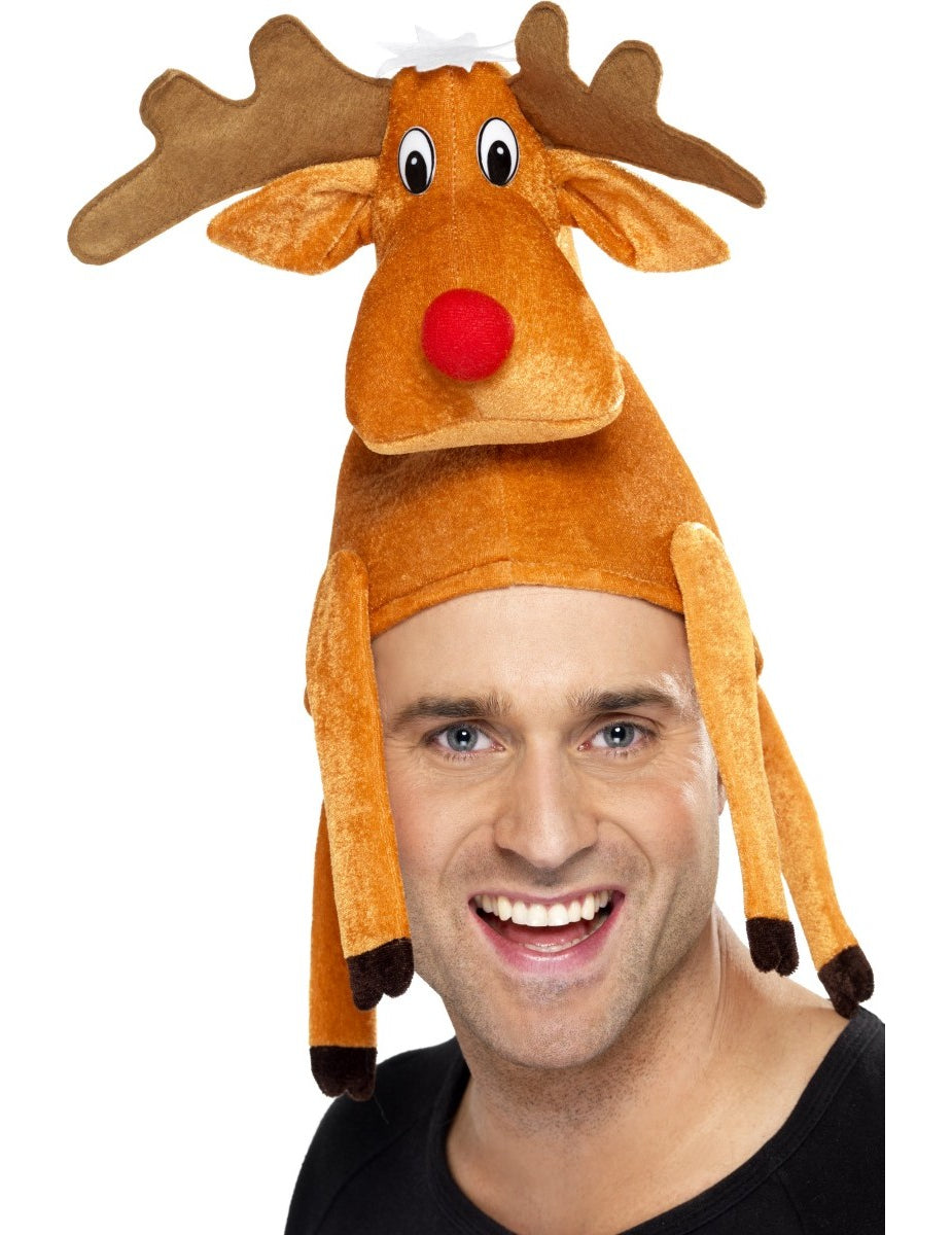 Reandeer Hat Adult Vianoce