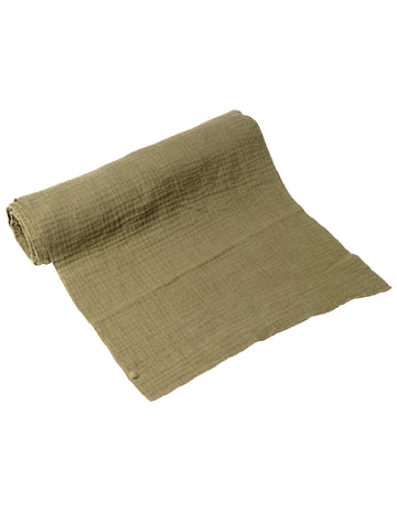 Khaki Cotton Gázový bežec 30 cm x 3 m