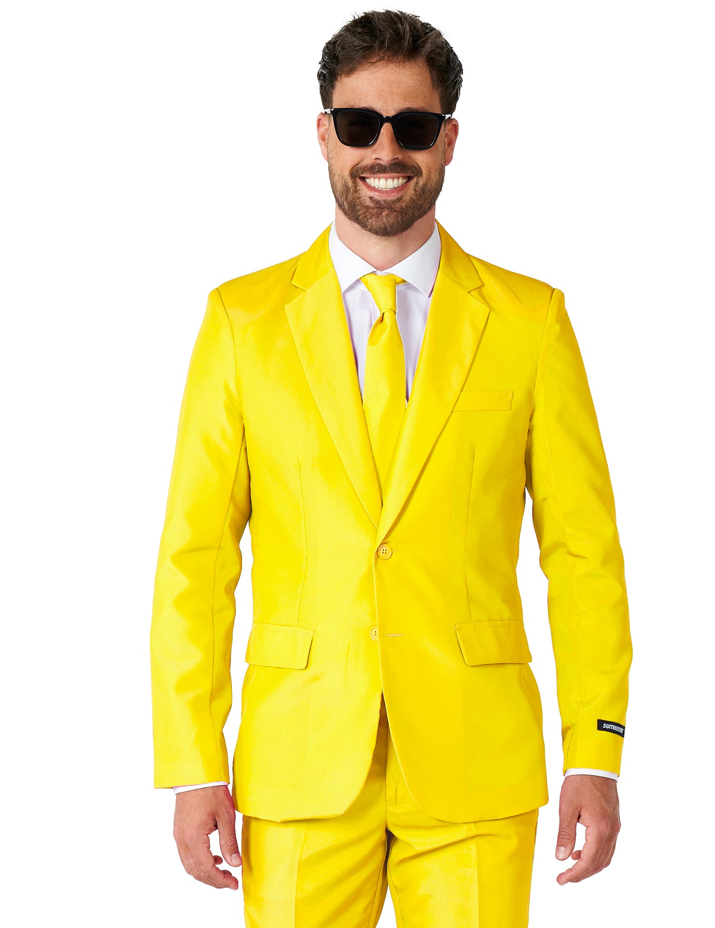 Kostým pán Solid Yellow Man Suitmeister