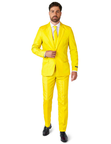 Kostým pán Solid Yellow Man Suitmeister