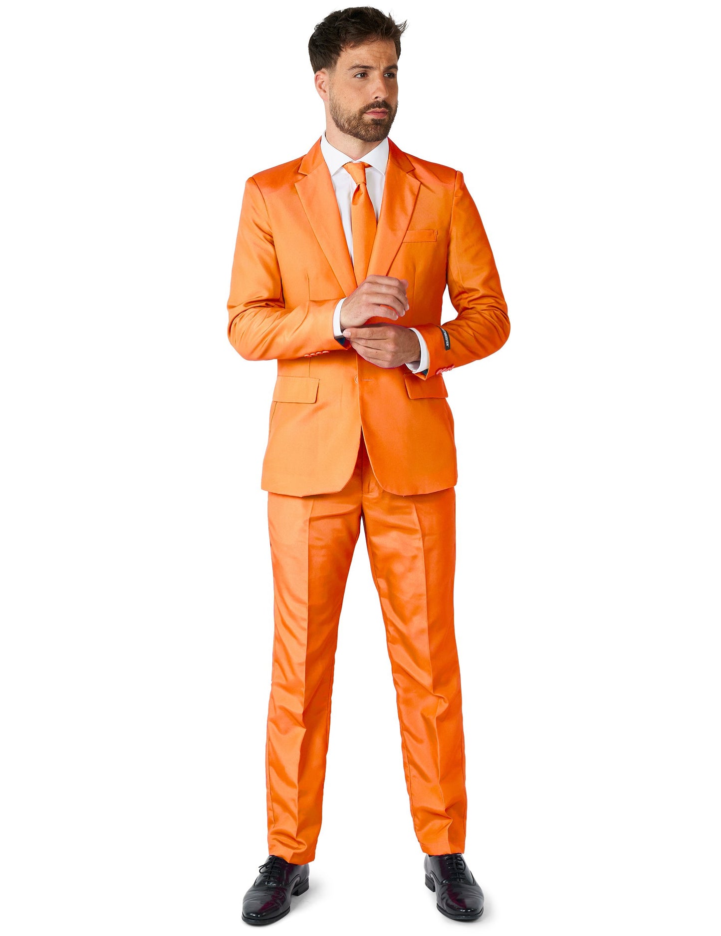 Kostým pán Solid Orange Man Suitmeister