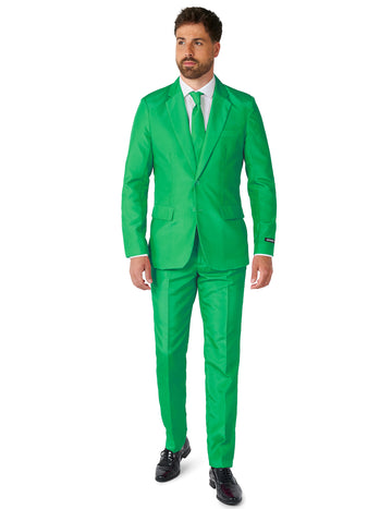 Kostým pán Solid Vert Homme Suitmeister