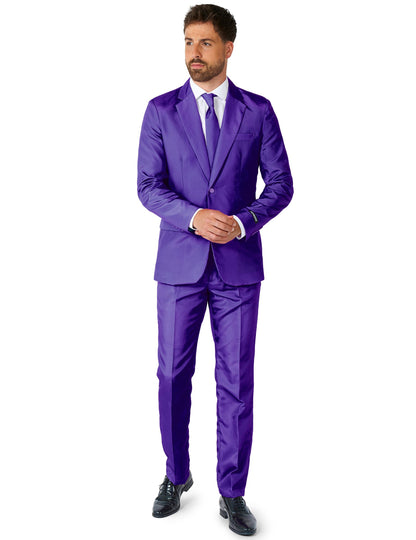 Kostým pán Solid Violet Man Suitmeister