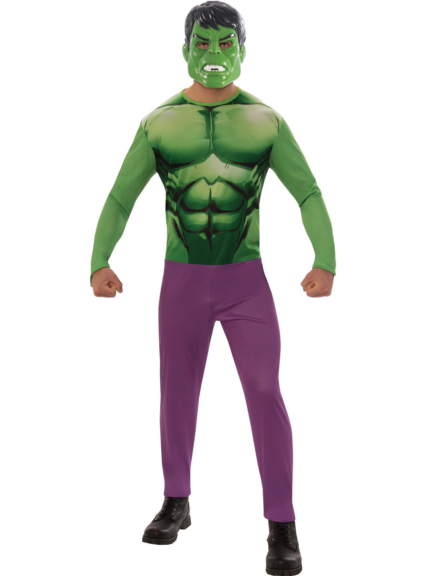 Klasické maskovanie dospelých Hulk