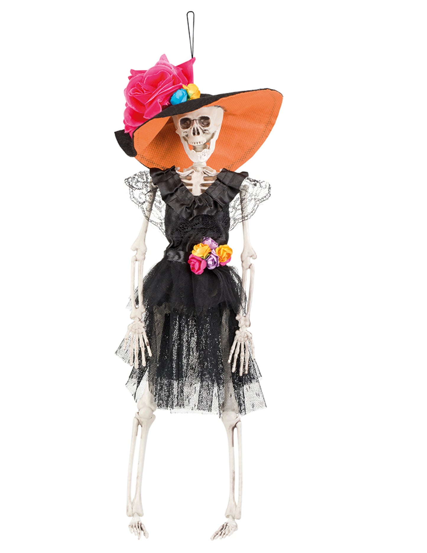 Mexický ženatý visiaci dekoráciu 40 cm dia de los Muertos