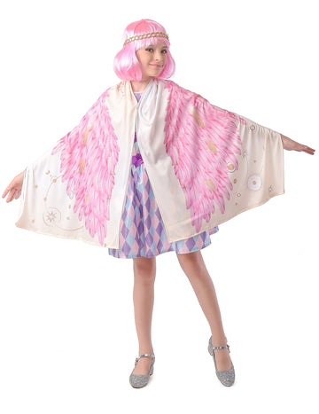 Anjel Masguise Poncho Pink Girl Poncho