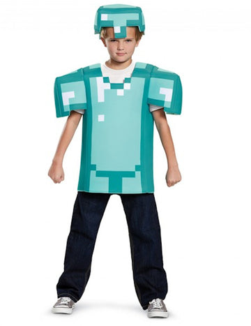 Minecraft Detské brnenie kostým