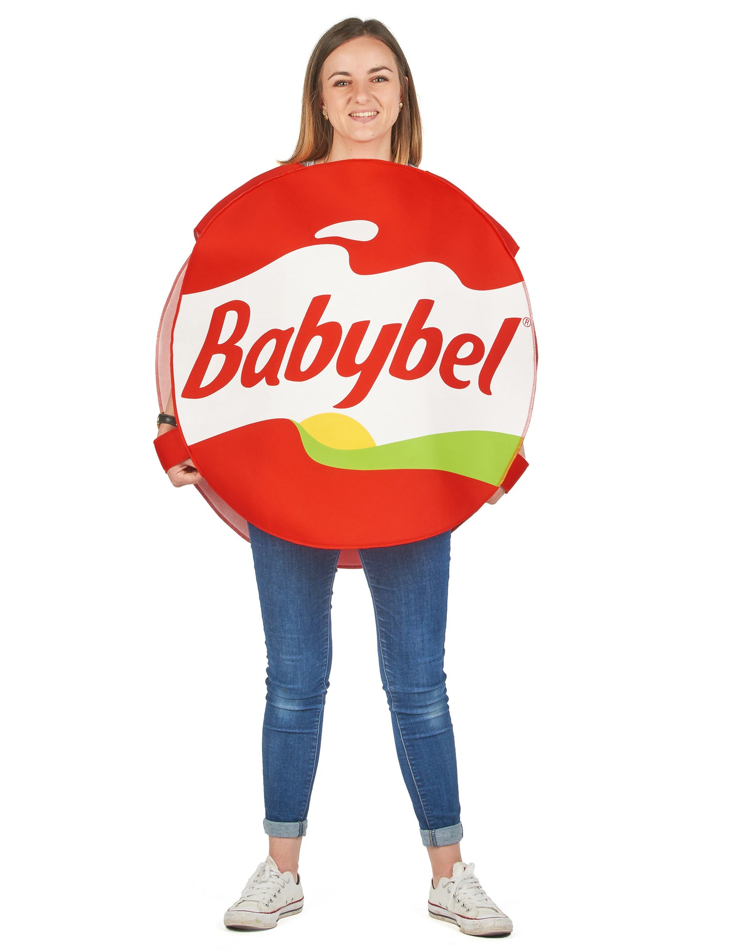 Original babybel zamaskuje dospelý