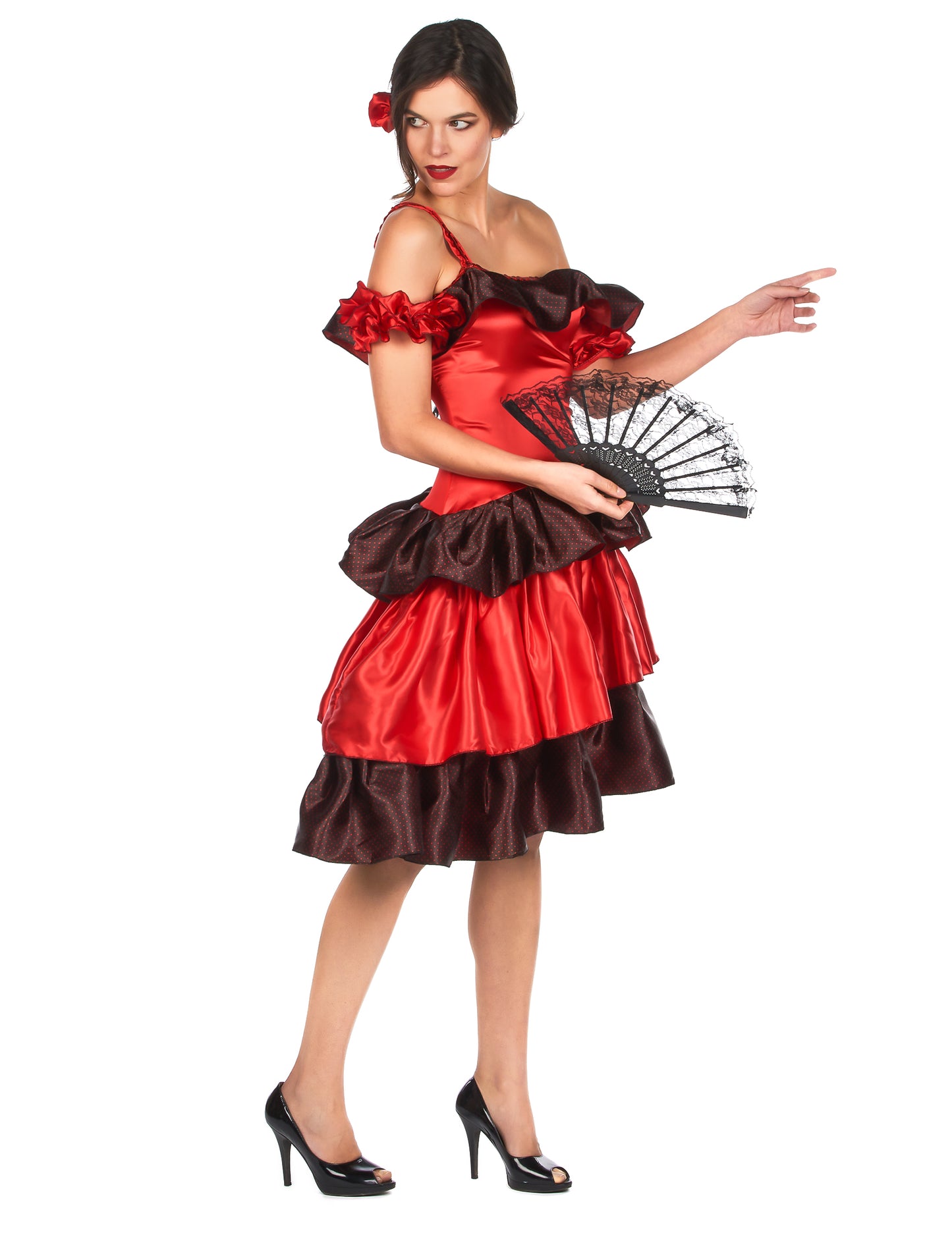 Maskovanie žien flamenca