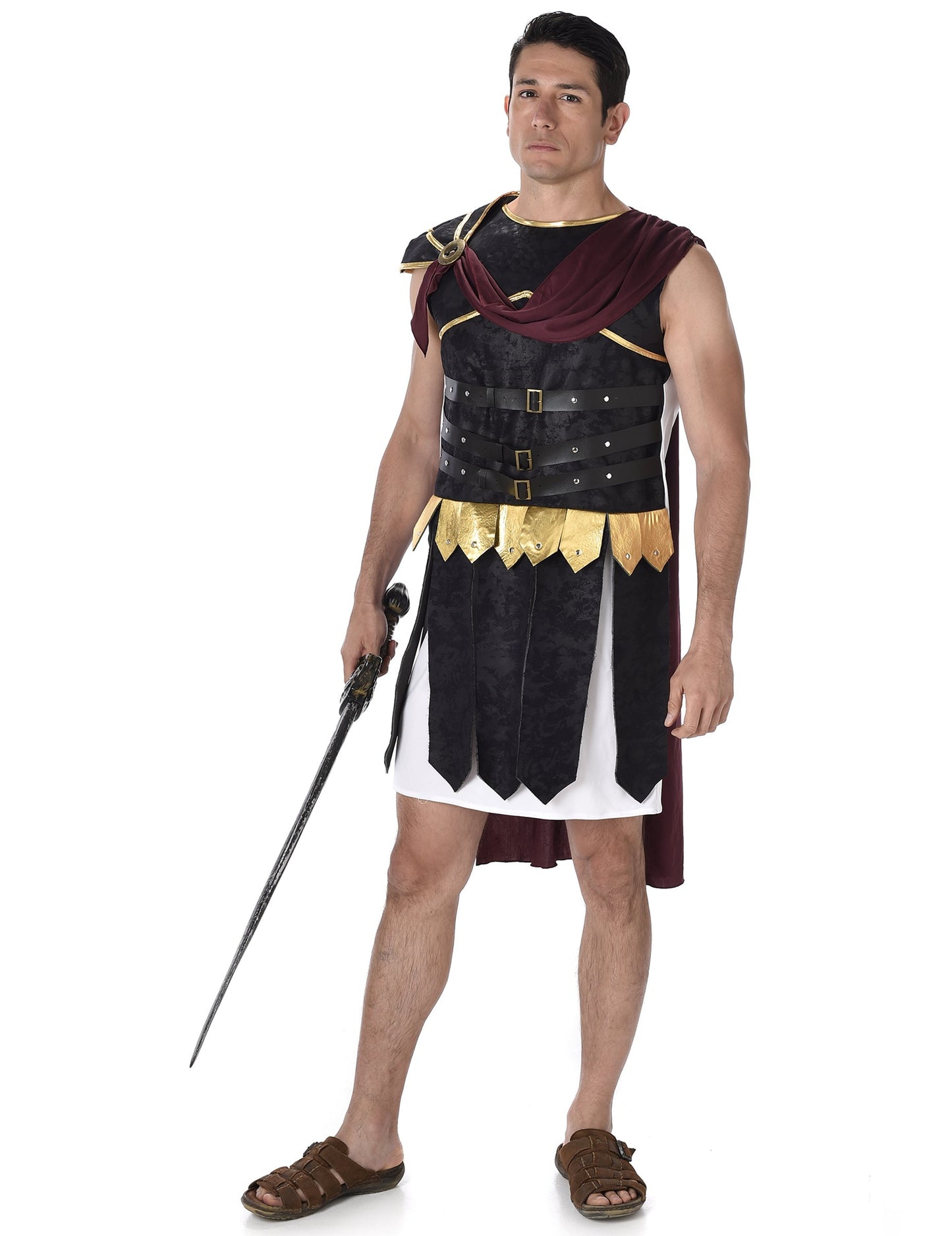 Black and Golden Roman and Golden Gladiator kostým