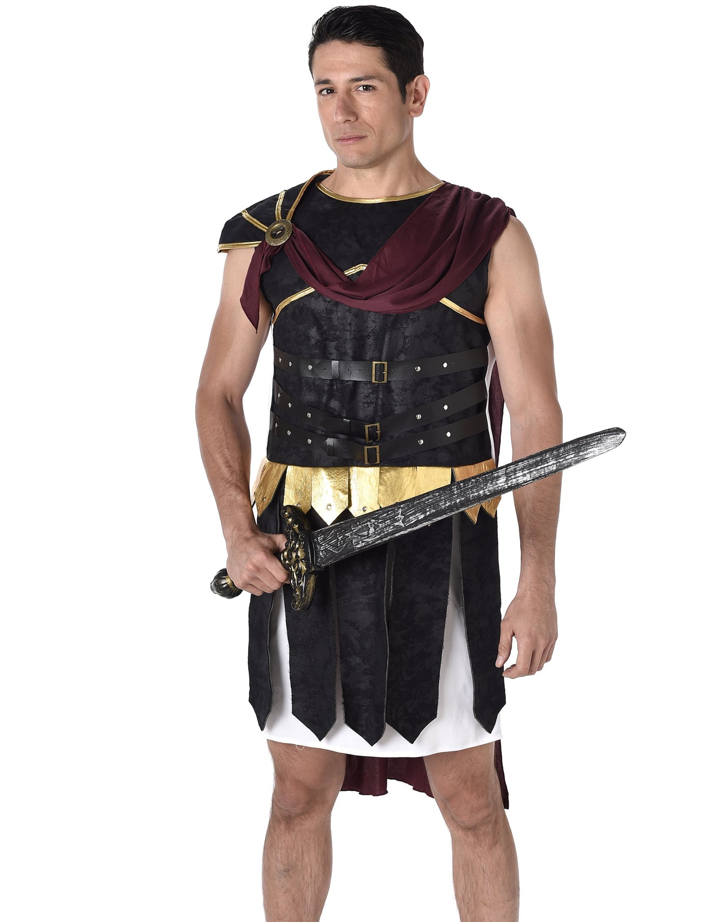 Black and Golden Roman and Golden Gladiator kostým