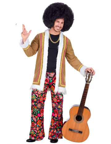 Hippie Woodstock Man Costume