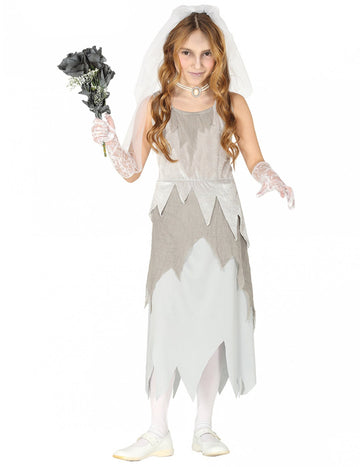 Grey Girl Ghost Ghost Ghost Costume