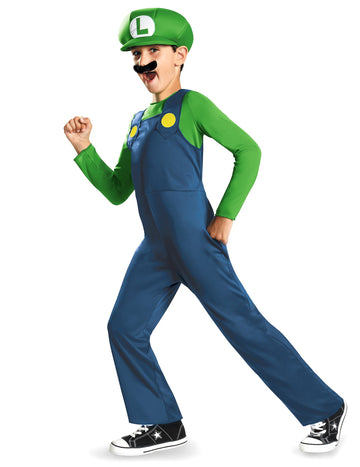 Luigi Child Costume