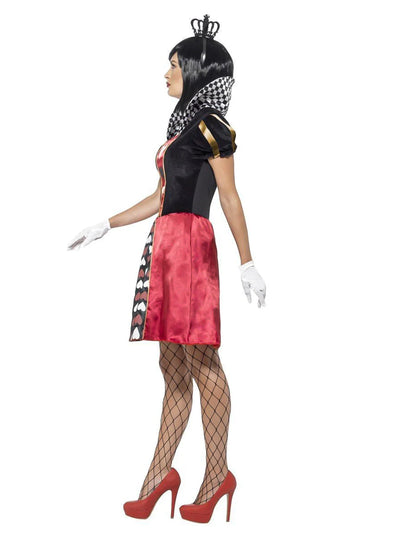 Slečna Queen Costume for Women's Heart Cards