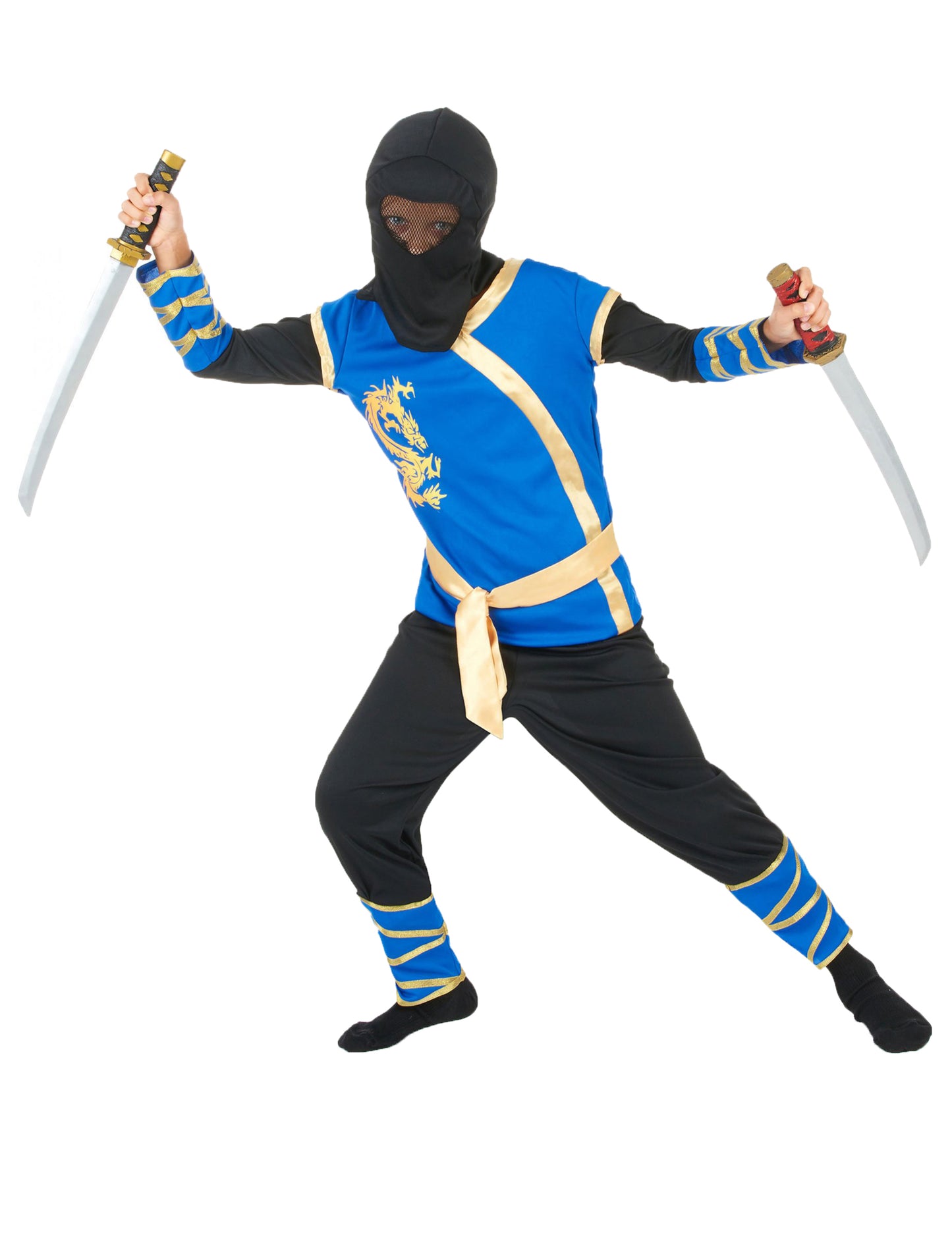 Blue and Gold Ninja Mas bude