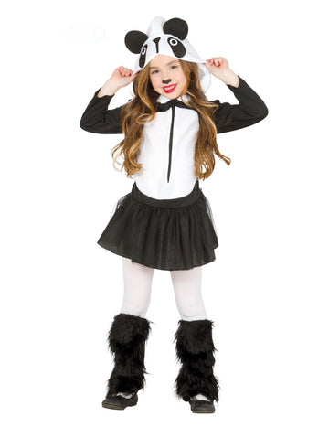 Panda Tutu Girl Costume