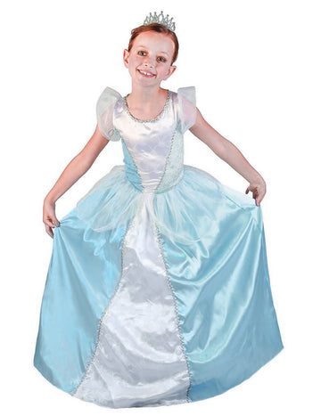 Blue Princess Costume Girl